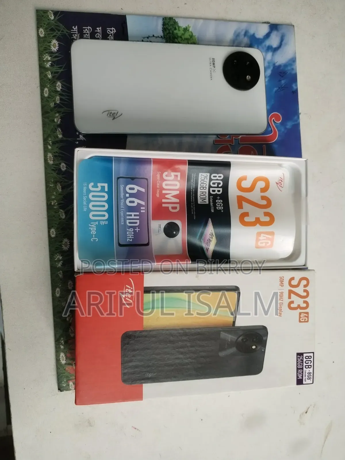 Itel S23 256 GB White