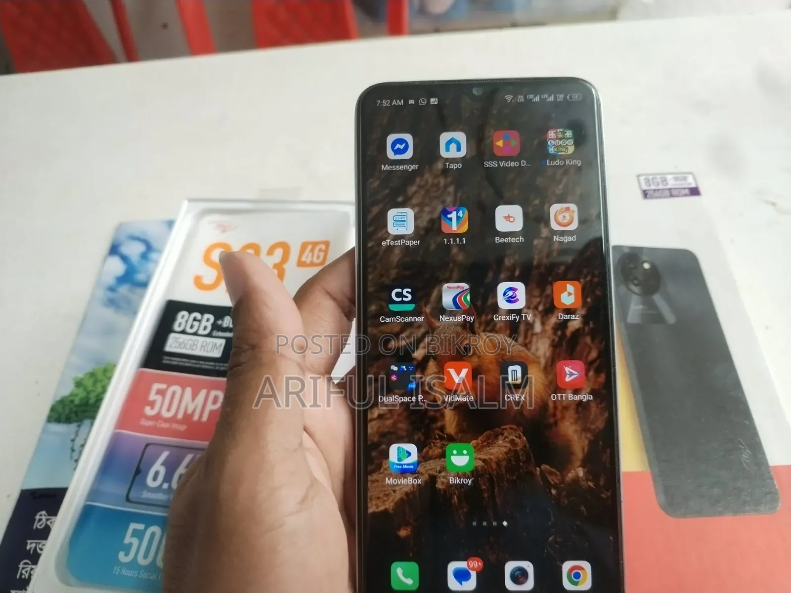 Itel S23 256 GB White