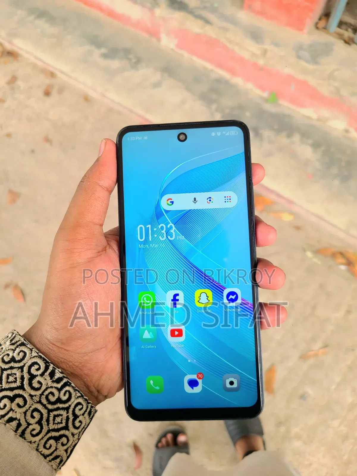 Infinix Smart 8 64 GB Black