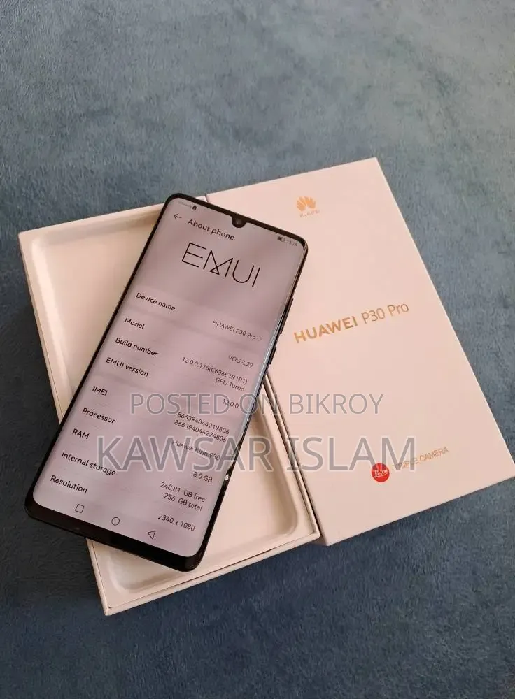 Huawei P30 Pro 256 GB Black