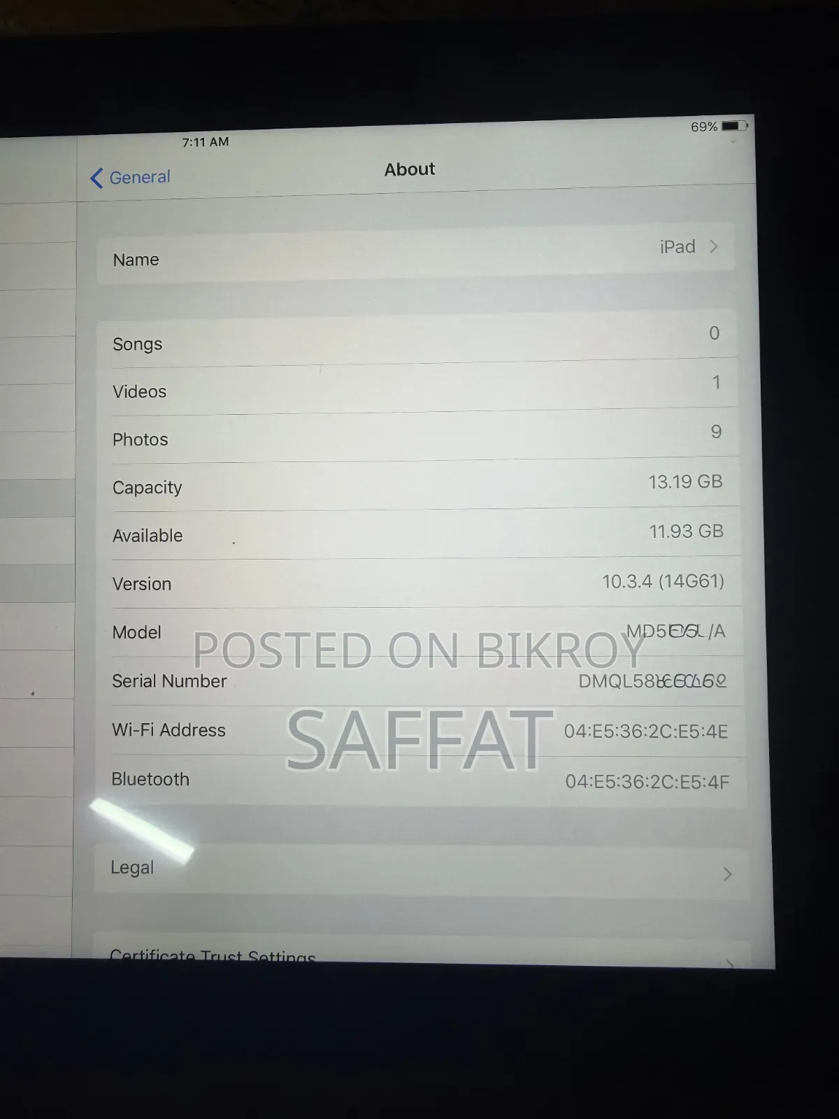 Apple iPad 4 Wi-Fi 16 GB Black