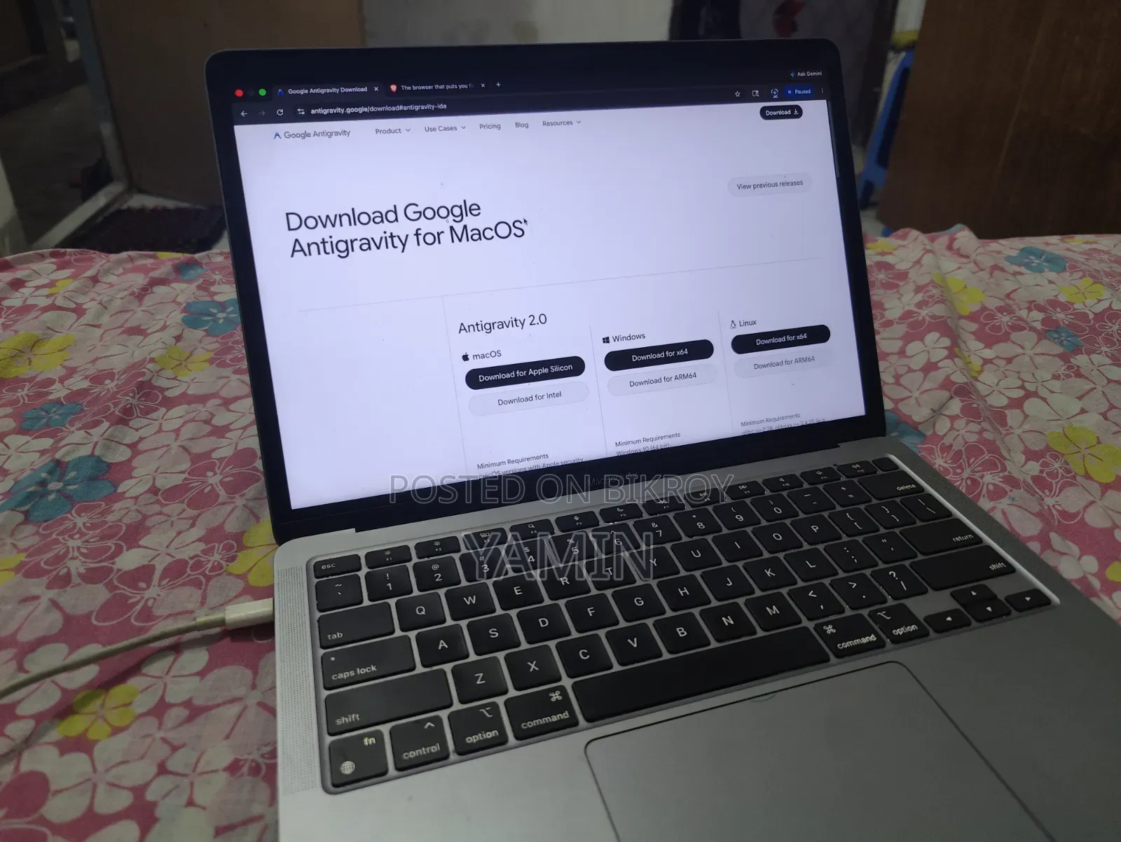 Laptop Apple MacBook Air 2020 M1 8GB Apple M1 SSD 256GB
