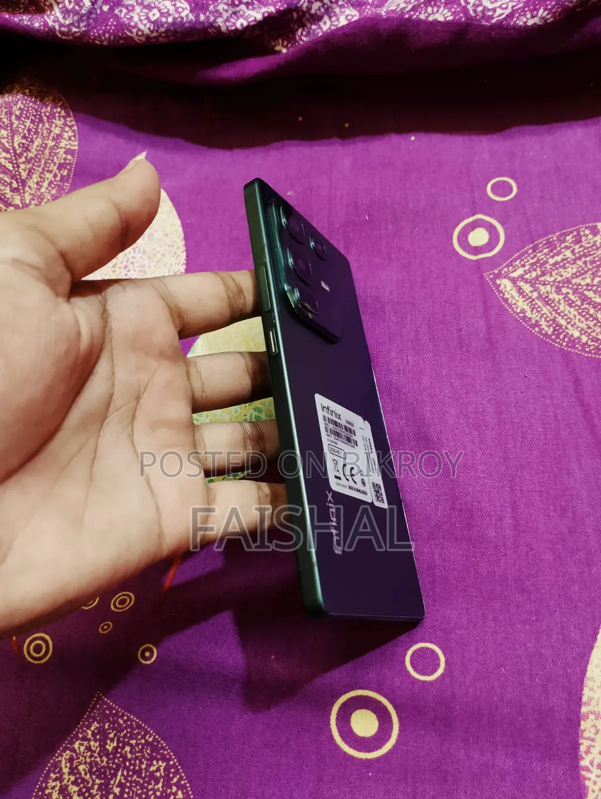 Infinix Note 50 Pro 256 GB Black
