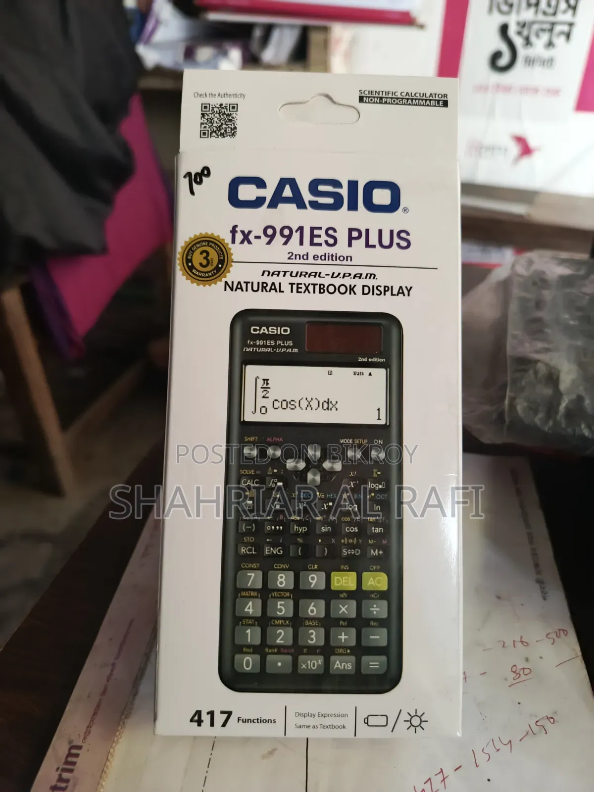 Casio fx-991es Plus 2nd Edition