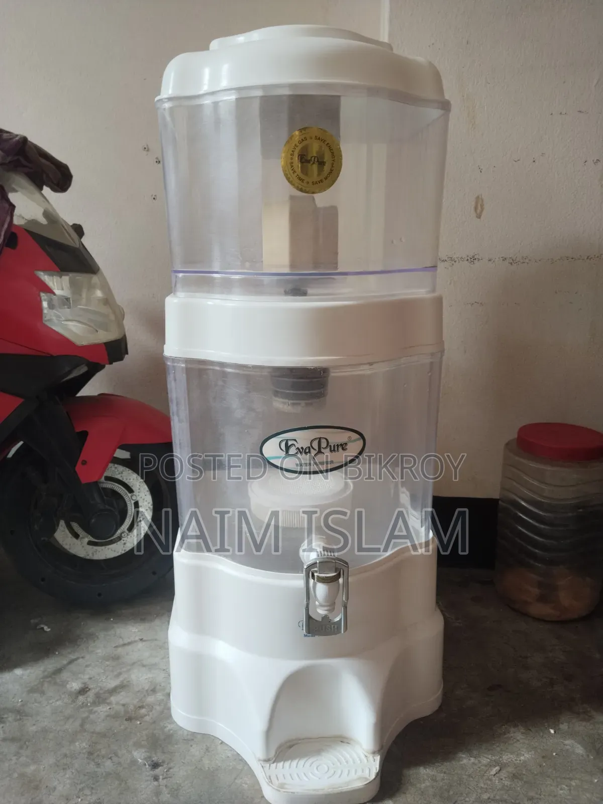 40-Liter Water Filter, No Need to Boil Water