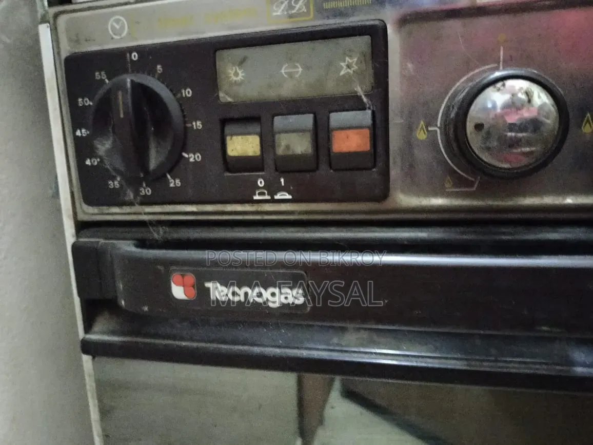 Tecnogas 5- Burner Gas Stove With Oven(Italian Brand)