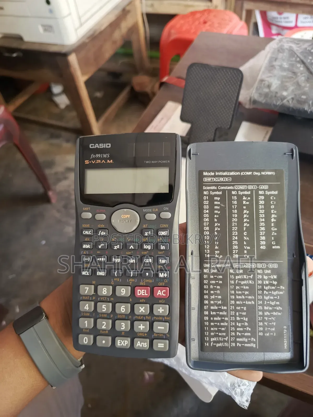 Casio Fx-991 Ms Calculator / Fx-100 Ms