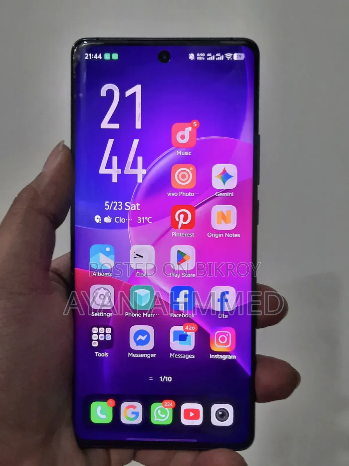 Vivo X100 Pro 512 GB Black