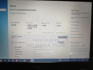 ল্যাপটপ Acer Aspire E5-573 4GB Intel Core I3 HDD+SSD 128GB