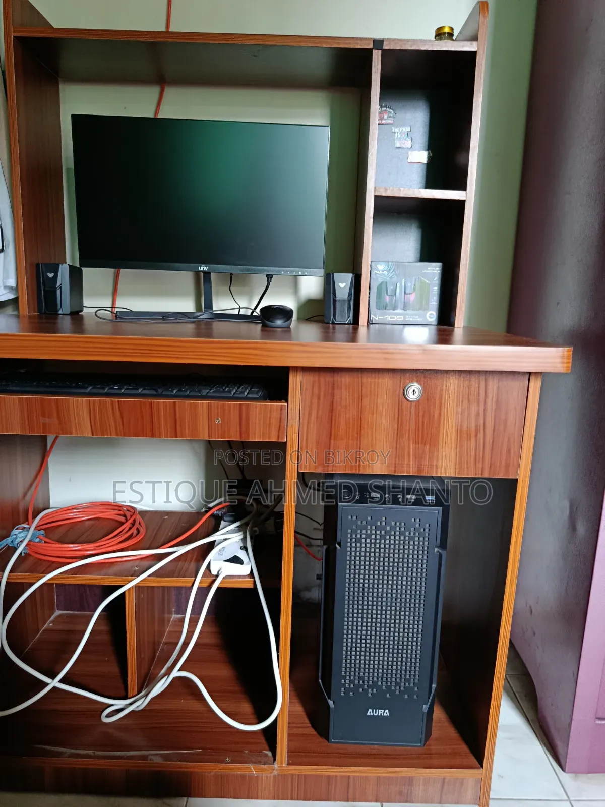 Desktop Computer 8GB AMD Ryzen 5 SSD 256GB