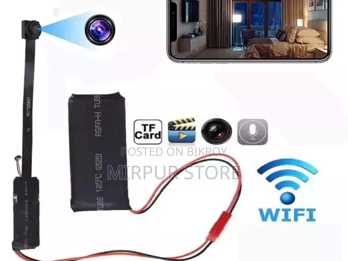 Ribbon Wifi Spy Ip Camera