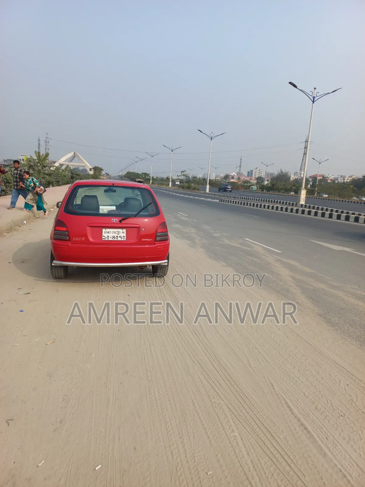 Toyota Starlet 1998 রেড