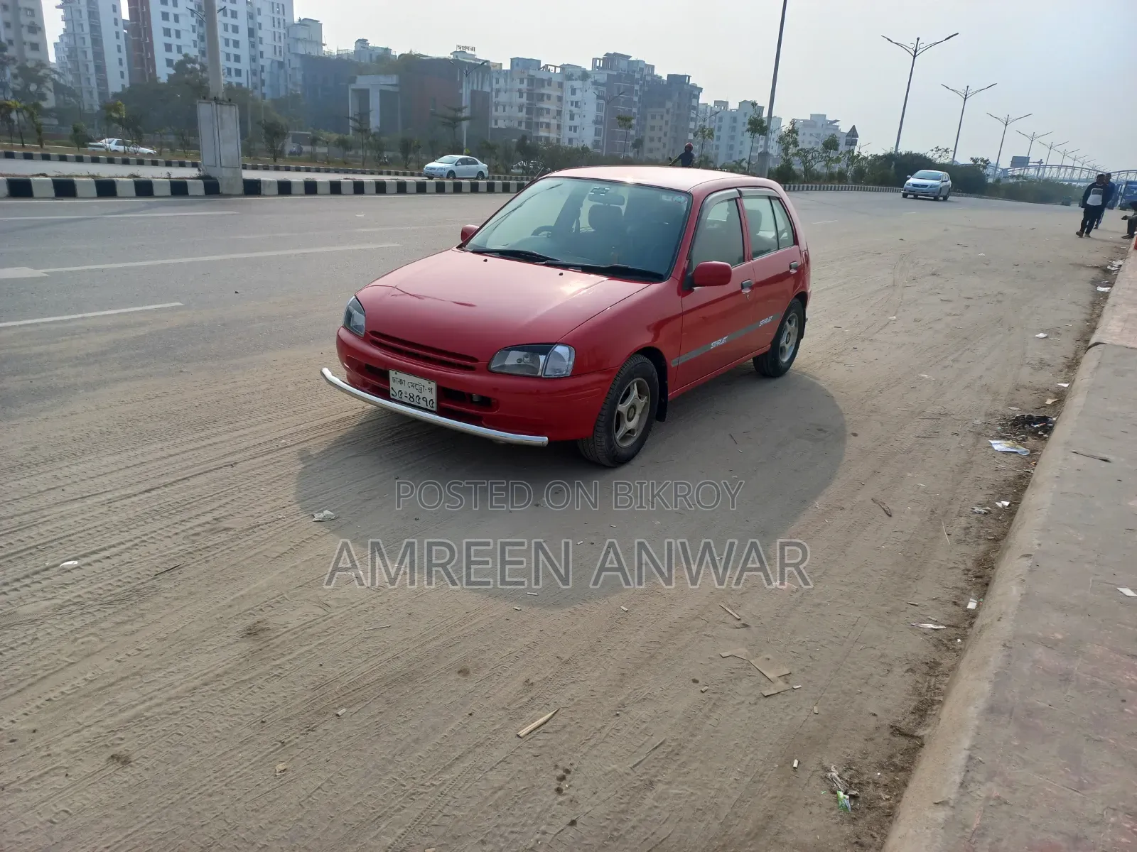 Toyota Starlet 1998 রেড