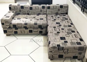 L Shape Wooden Sofa