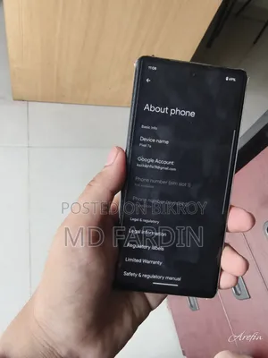 New Google Pixel 7a 128 GB Black