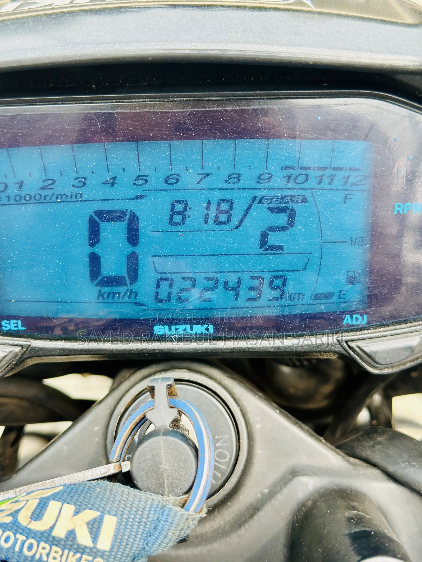 Suzuki Gixxer Monotone 2022 Black