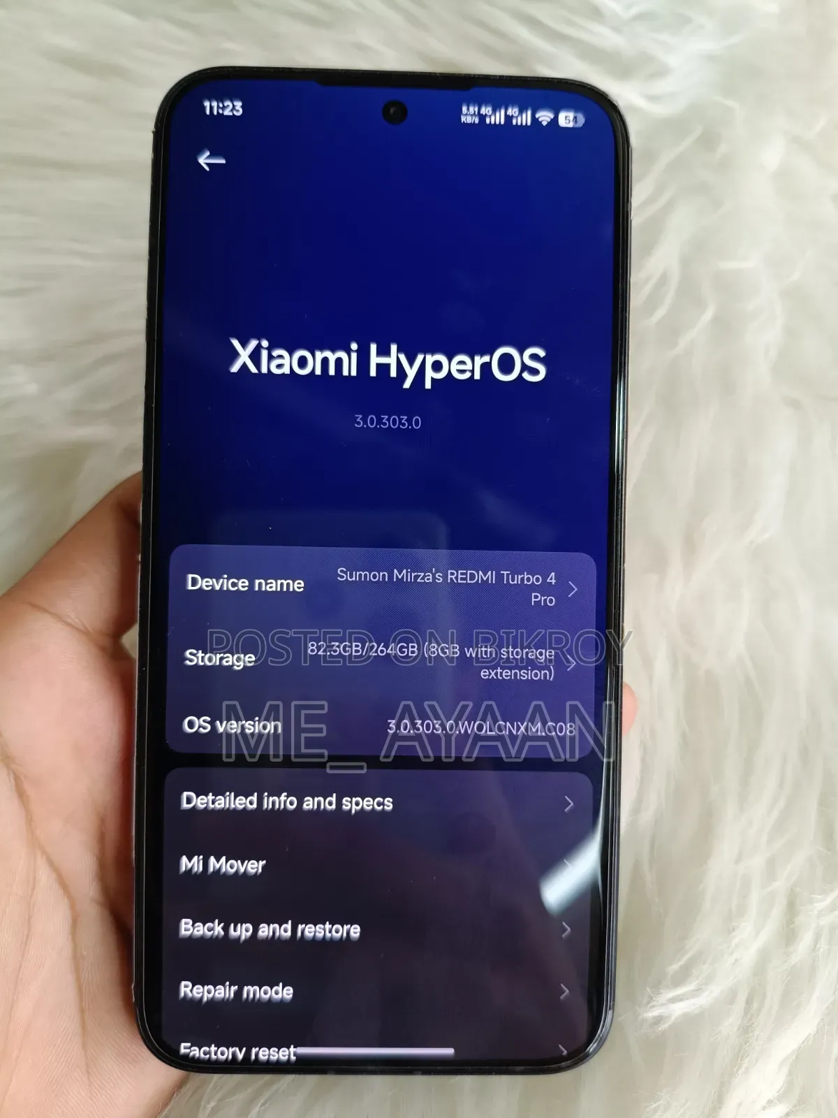 Xiaomi Redmi Turbo 4 Pro 256 GB Black