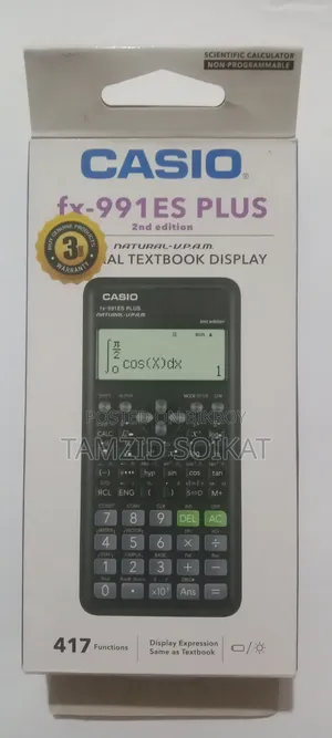 Casio Fx - 991es Plus 2nd Edition Scientific Calculator Original