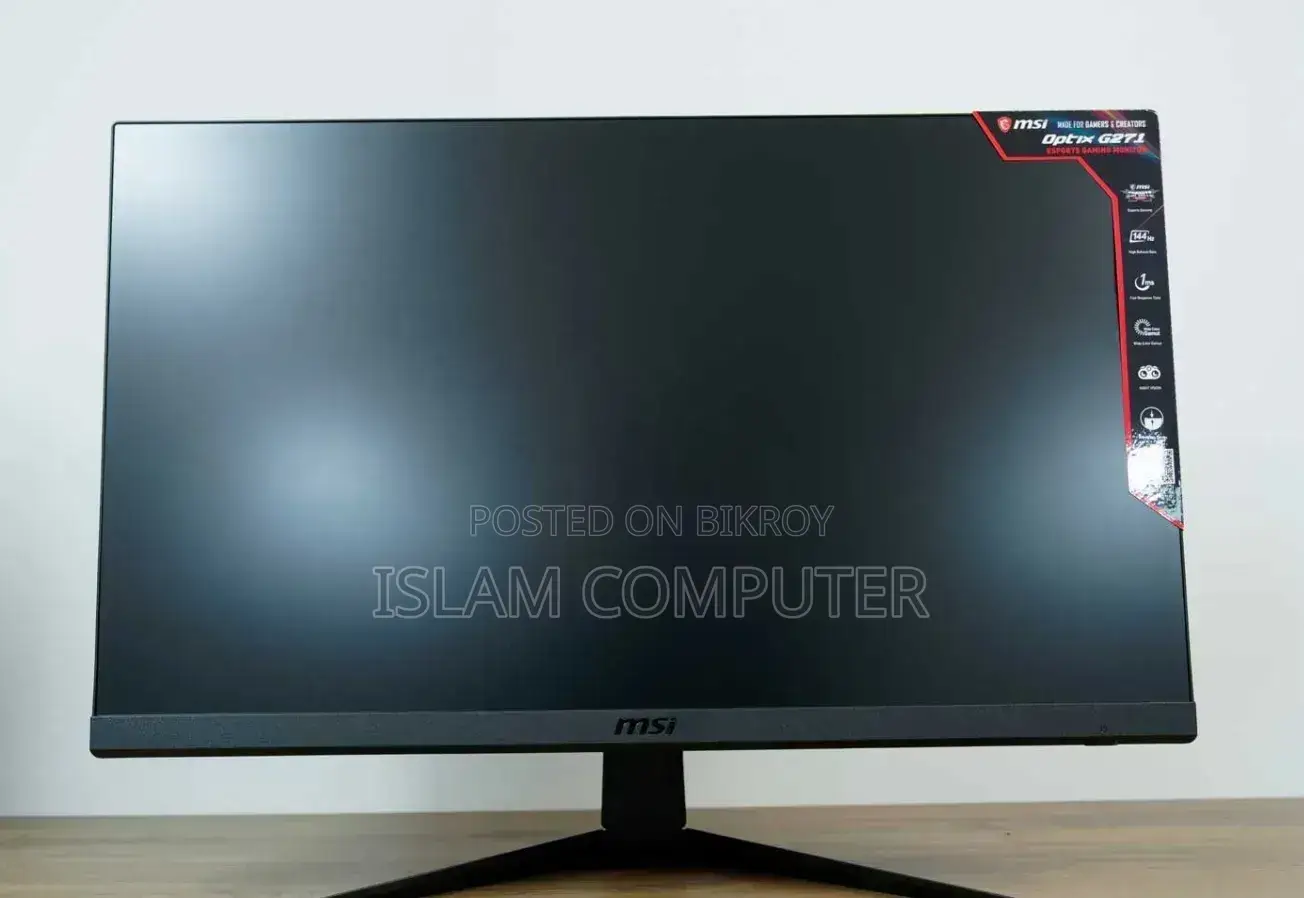 Msi Optix G271 27" 144hz Freesync FHD Ips Gaming Monitor at the best price