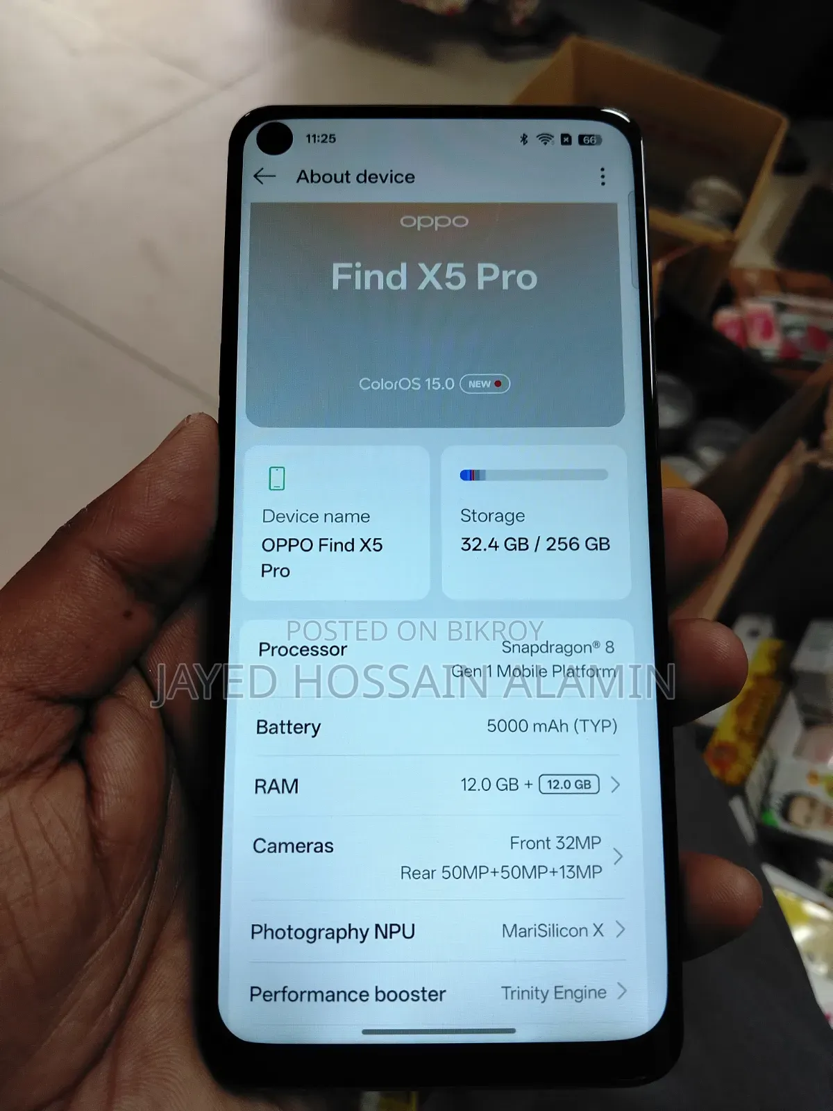 Oppo Find X5 Pro 256 GB Black