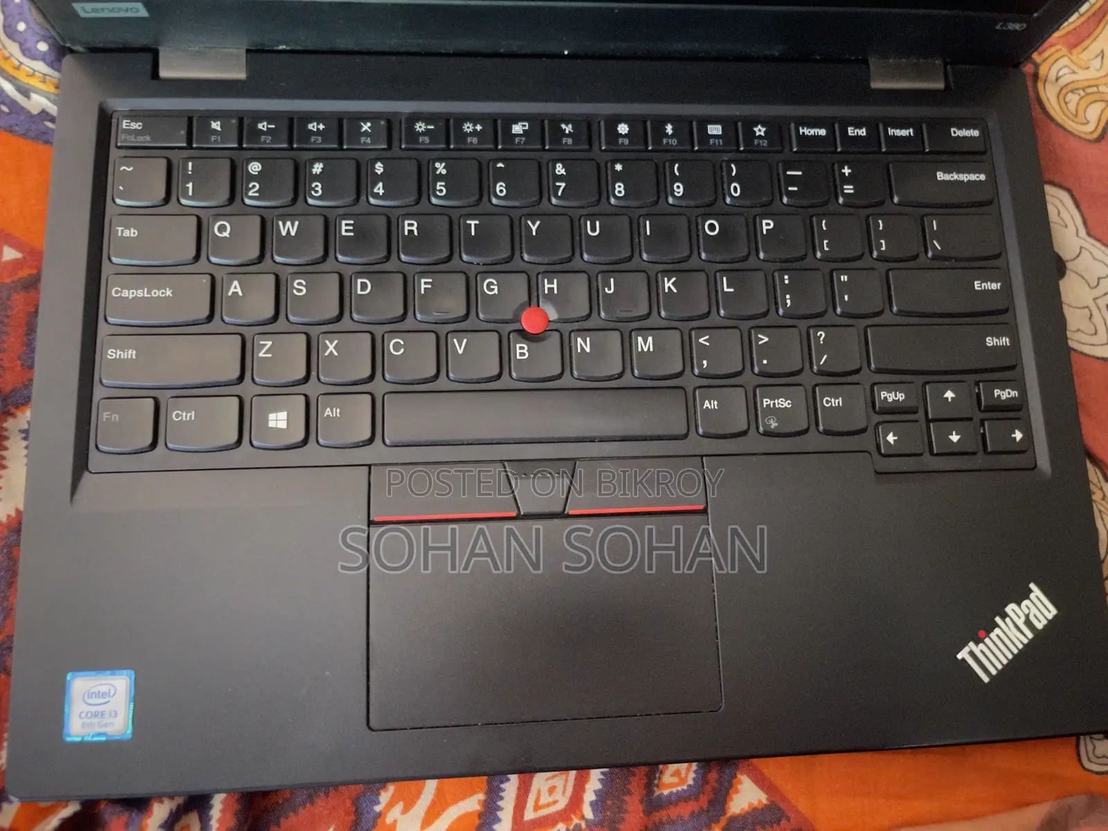 Laptop Lenovo ThinkPad L380 4GB Intel Core I3 SSD 256GB