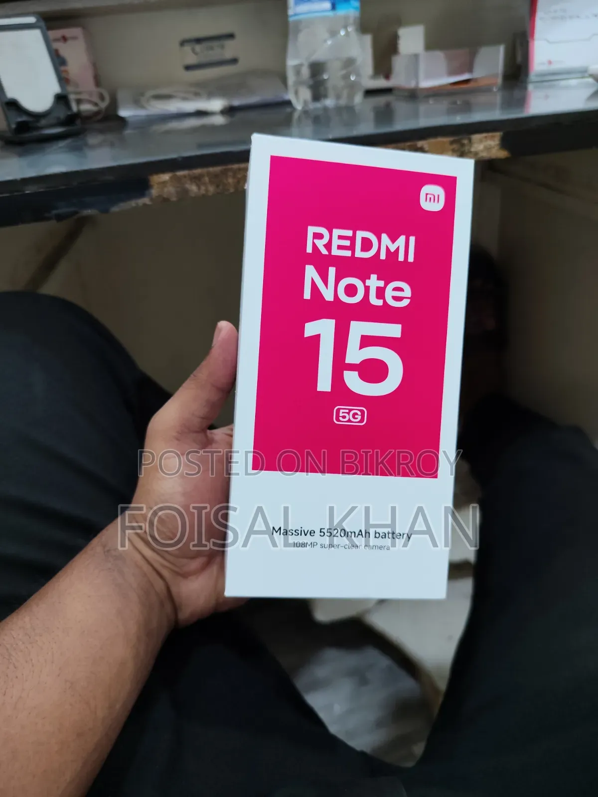 New Xiaomi Redmi Note 15 256 GB Black