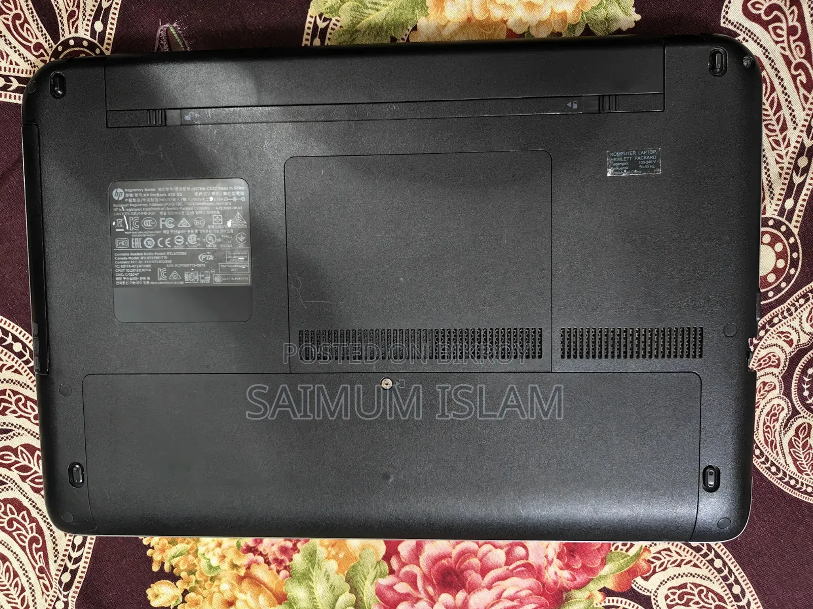 Laptop HP ProBook 450 G2 8GB Intel Core i5 HDD+SSD 1.5T
