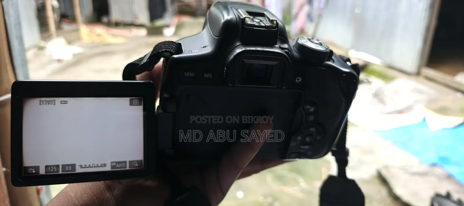Canon 750d বডি
