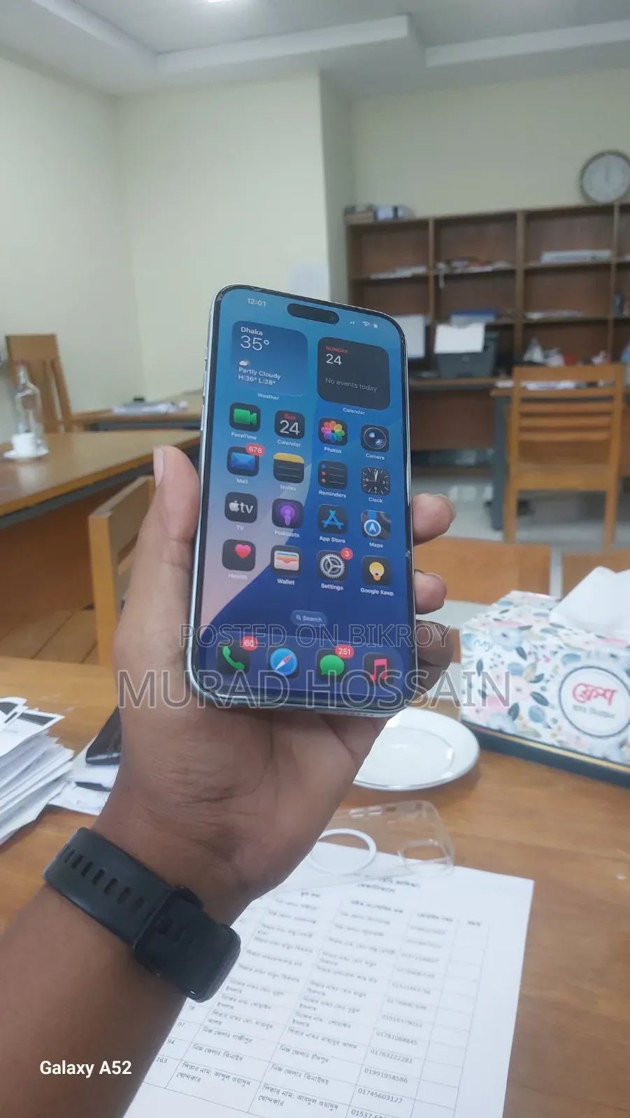 Apple iPhone 15 128 GB Blue