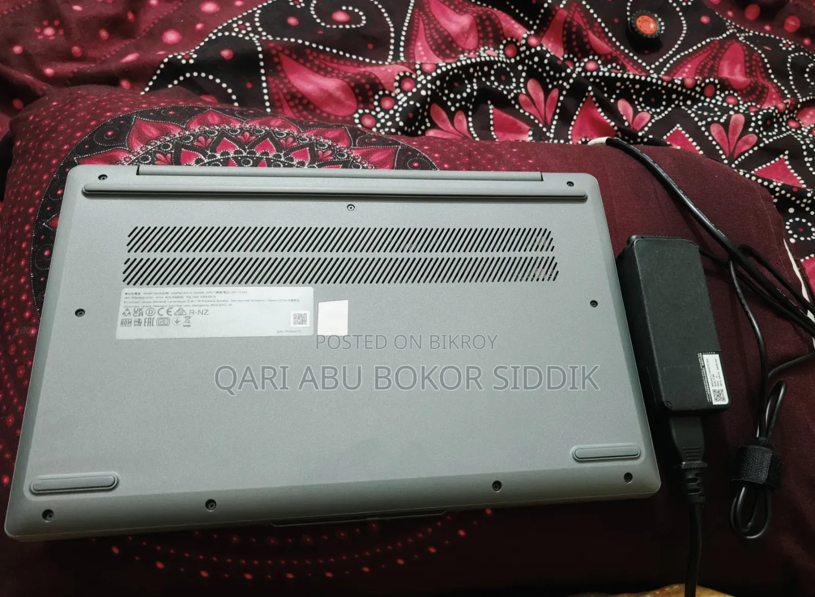 ল্যাপটপ Lenovo Ideapad 3 16GB AMD Ryzen 5 HDD+SSD 512GB