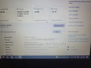 ল্যাপটপ Dell Inspiron 15 3567 4GB Intel Core I5 HDD+SSD 1T
