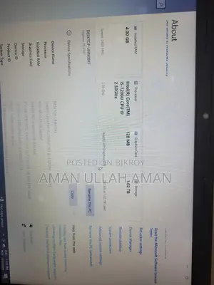 ল্যাপটপ Dell Inspiron 15 3567 4GB Intel Core I5 HDD+SSD 1T