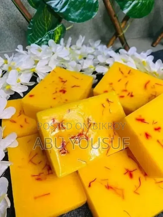 Original Saffron Soap (Free Delivery on 5 Pieces)