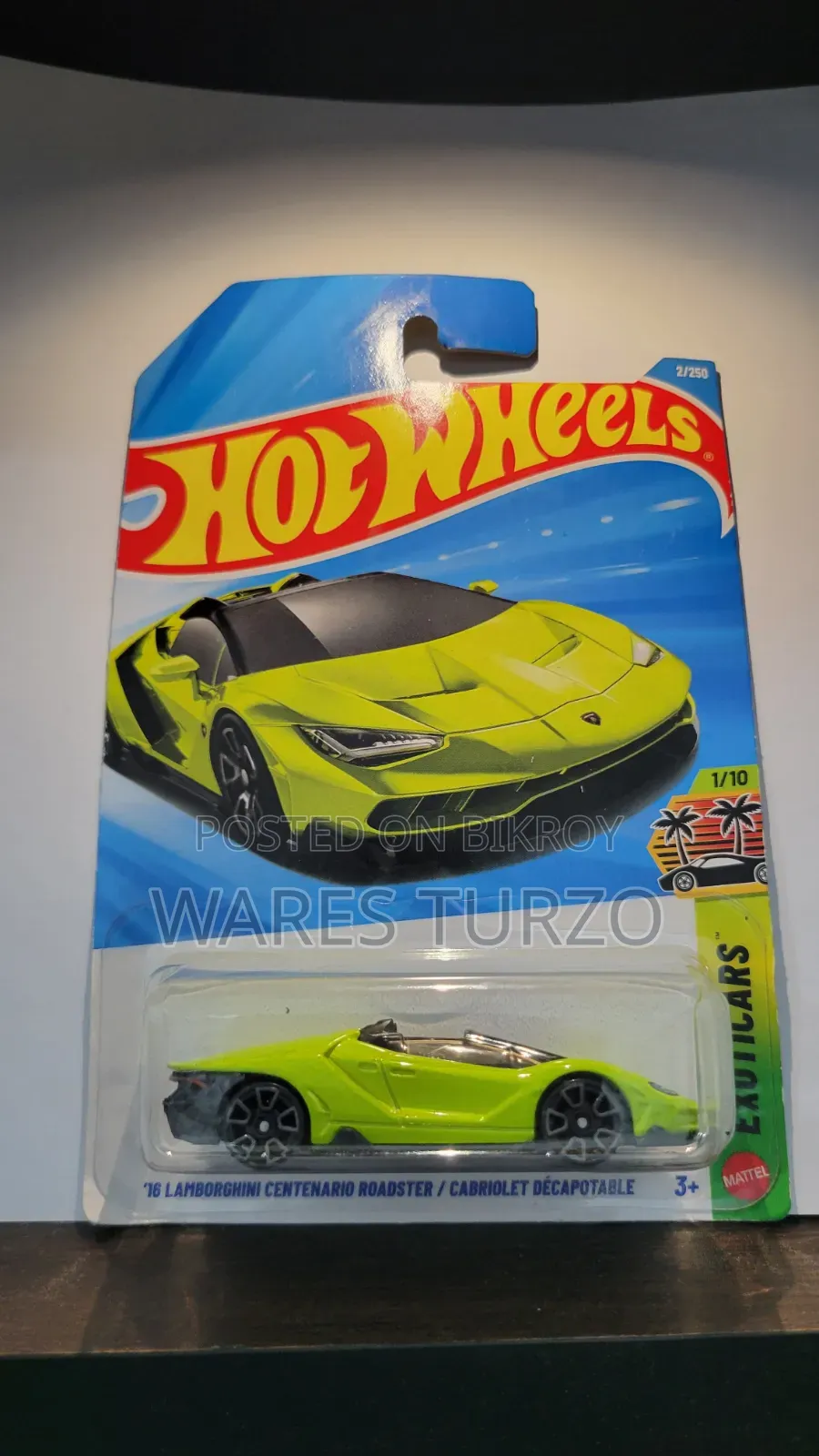 Hotwheels Lamborghini Centenario Roadster 