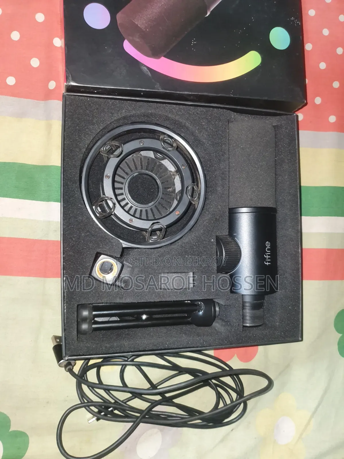 Fifine Usb Dynamic Cardioid Podcast Microphone