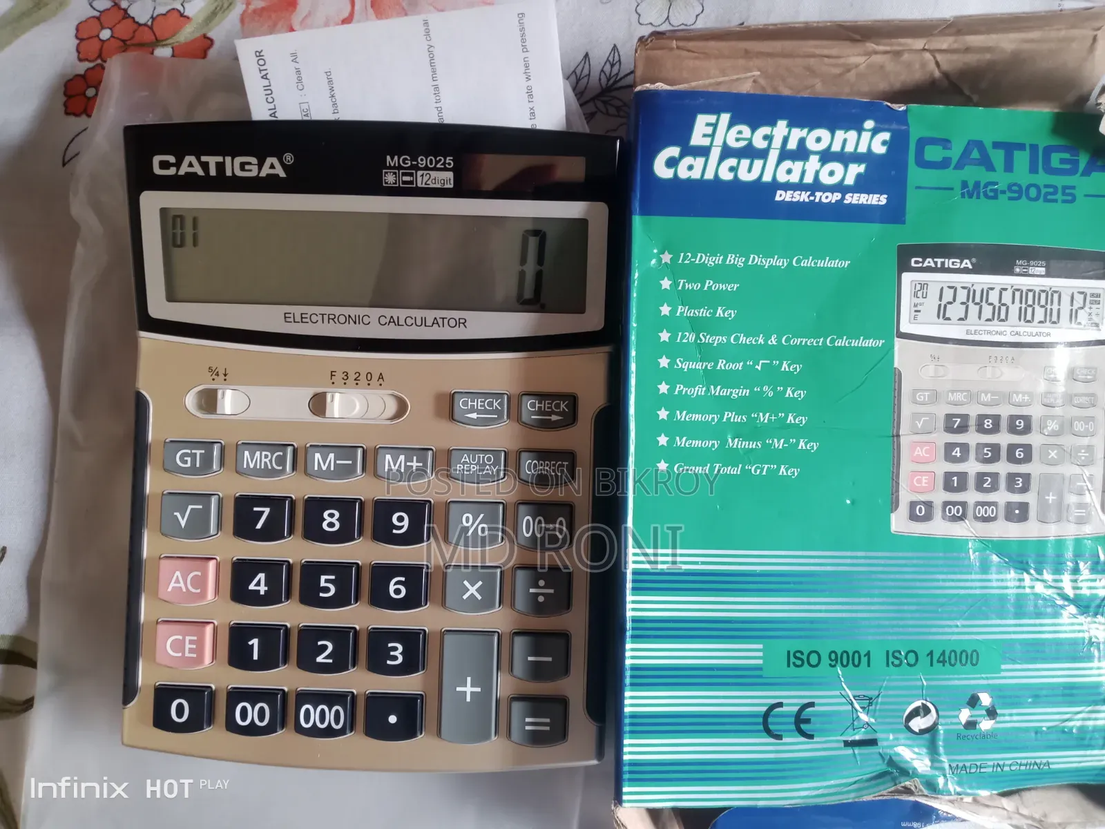 Catiga Electronic Calculator