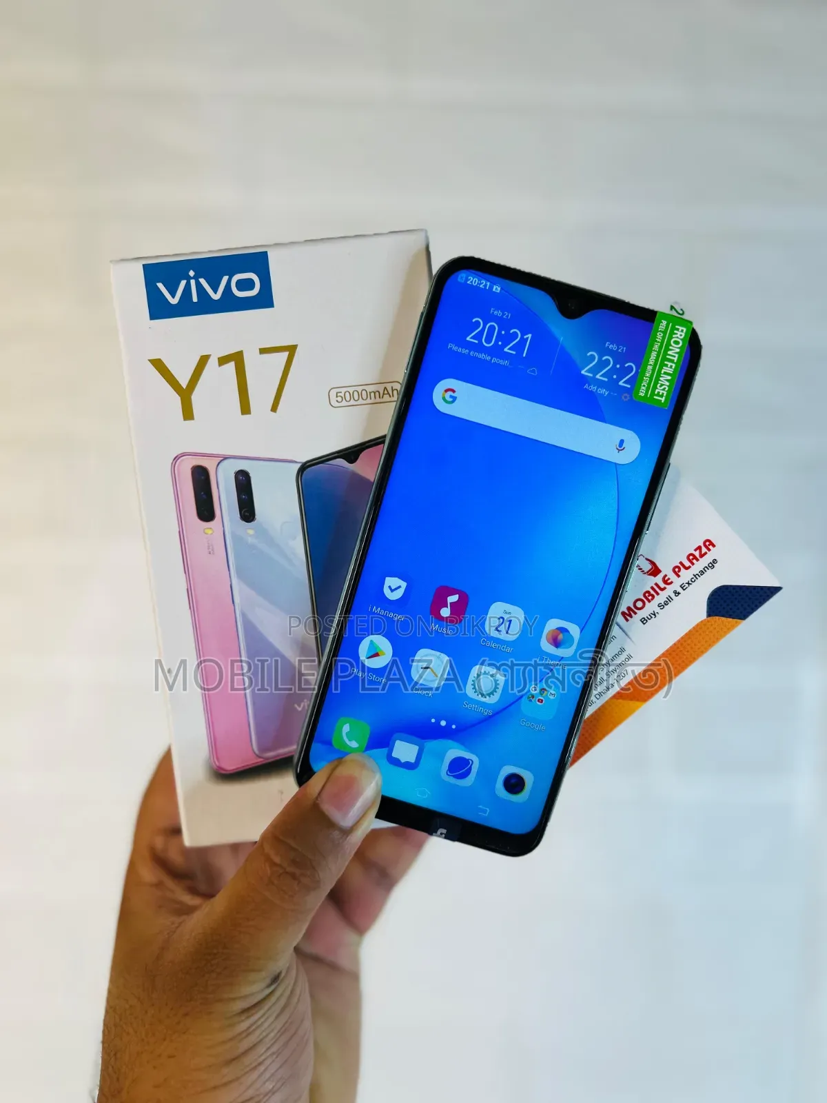 New Vivo Y17 256 GB White