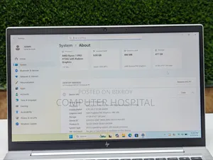 Laptop HP EliteBook 845 G7 8GB AMD Ryzen 7 SSD 512GB