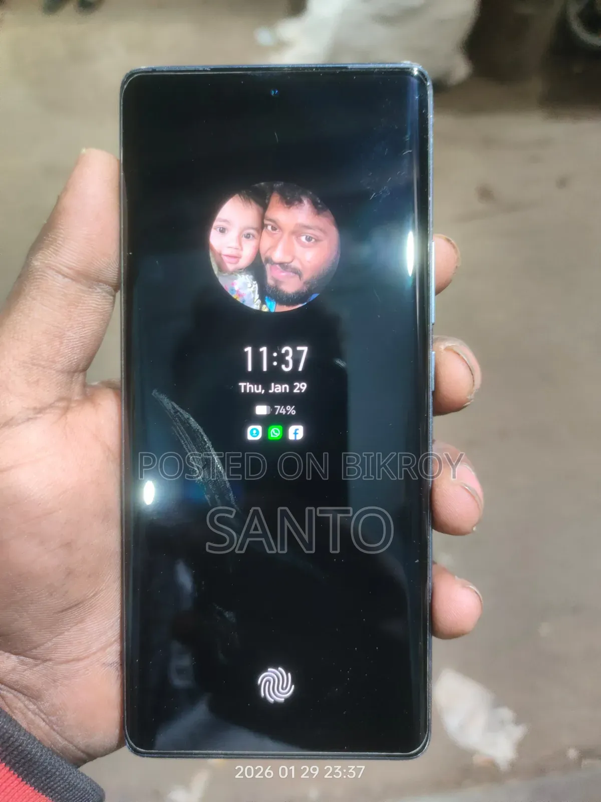 Infinix Note 40S 256 GB Blue
