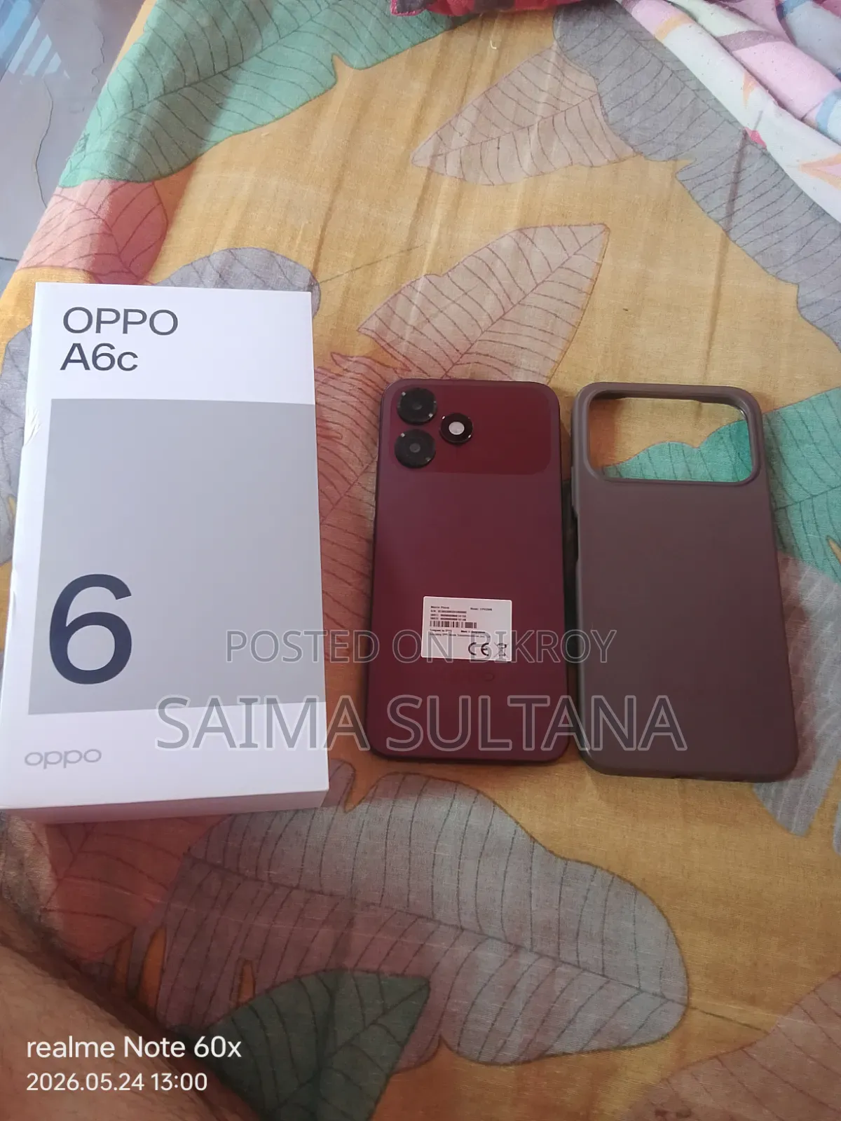 নতুন Oppo A6c 128 GB