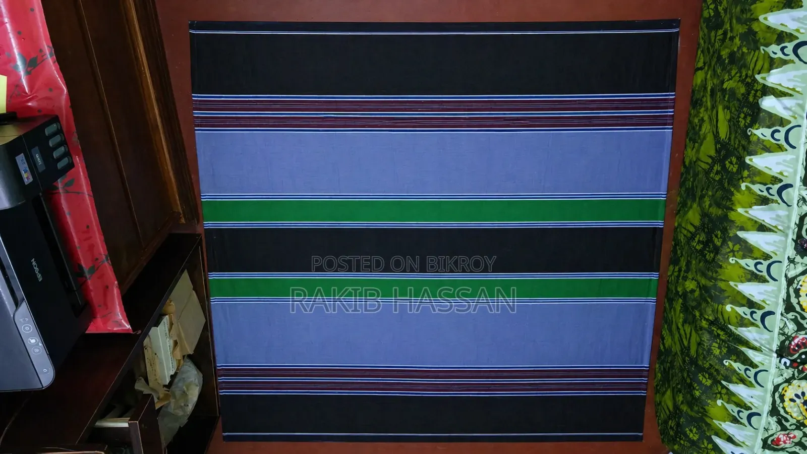 Six-Hand Mercerized Cotton Lungi, Very Comfortable
