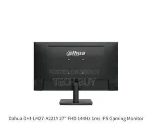 Dahua Dhi-Lm27-A221y 27" FHD 144hz 1ms Ips Gaming Monitor (Brand New)