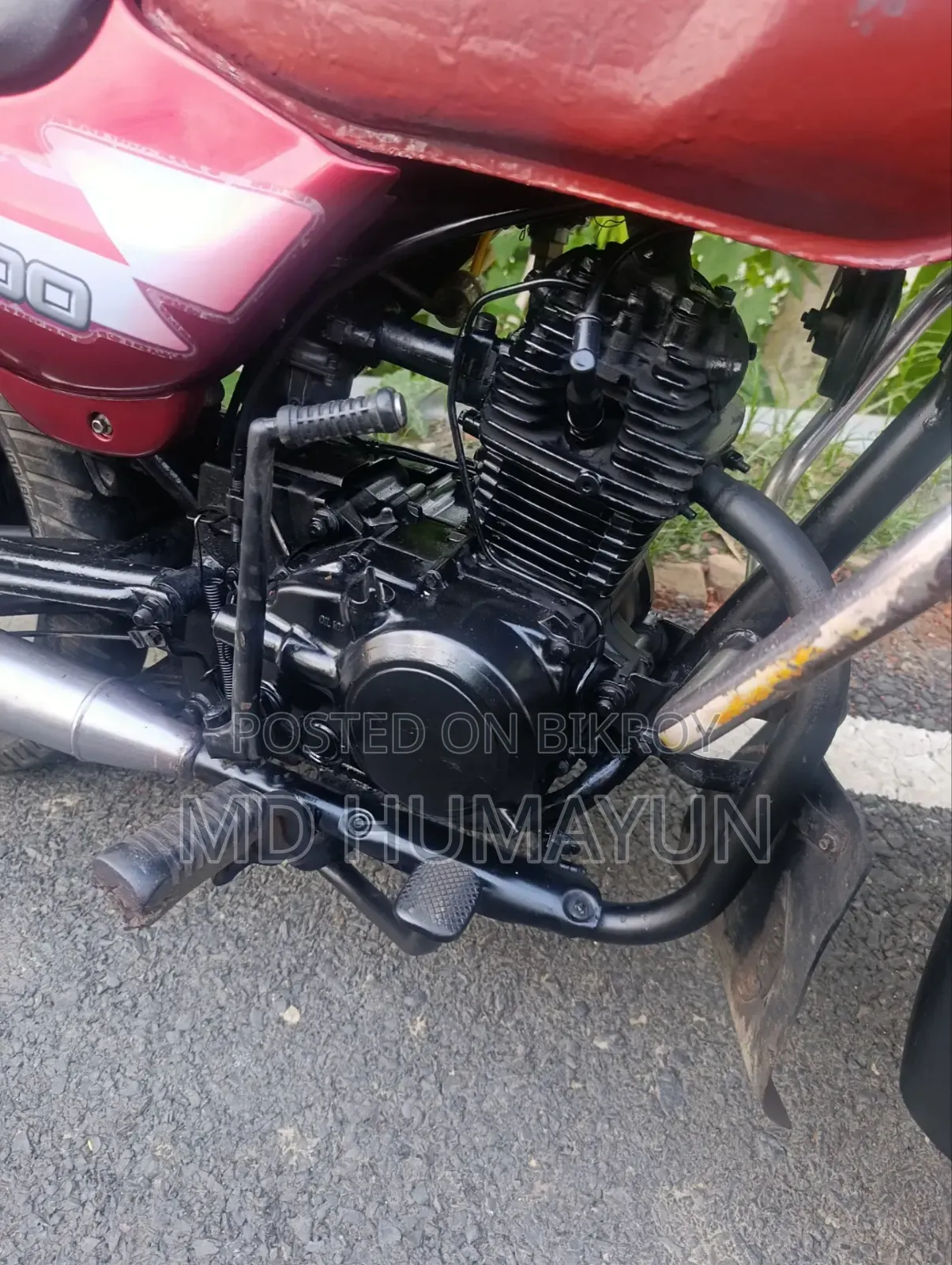 Bajaj CT 100 2018 Red