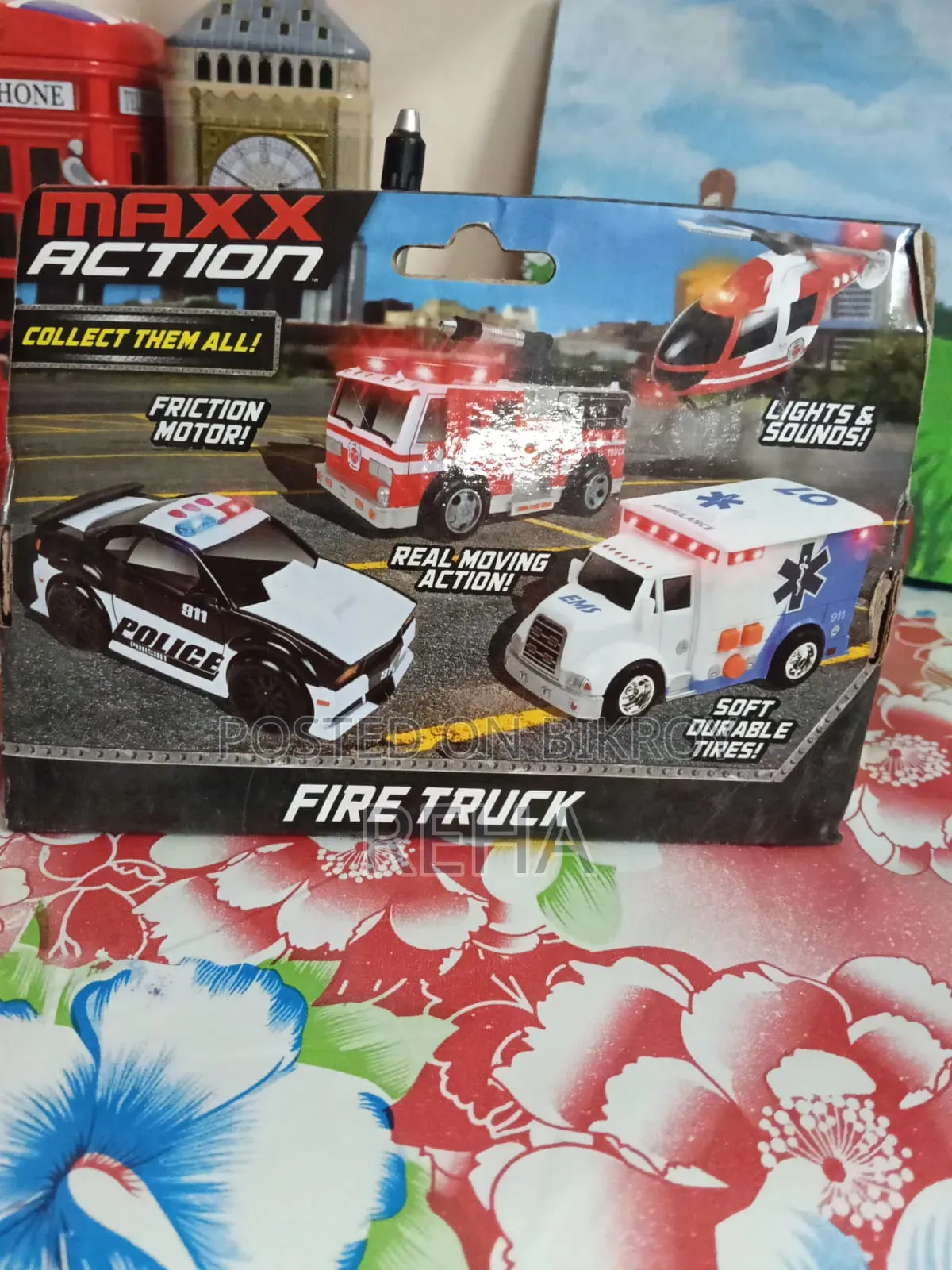 Fire Truck Toy Original