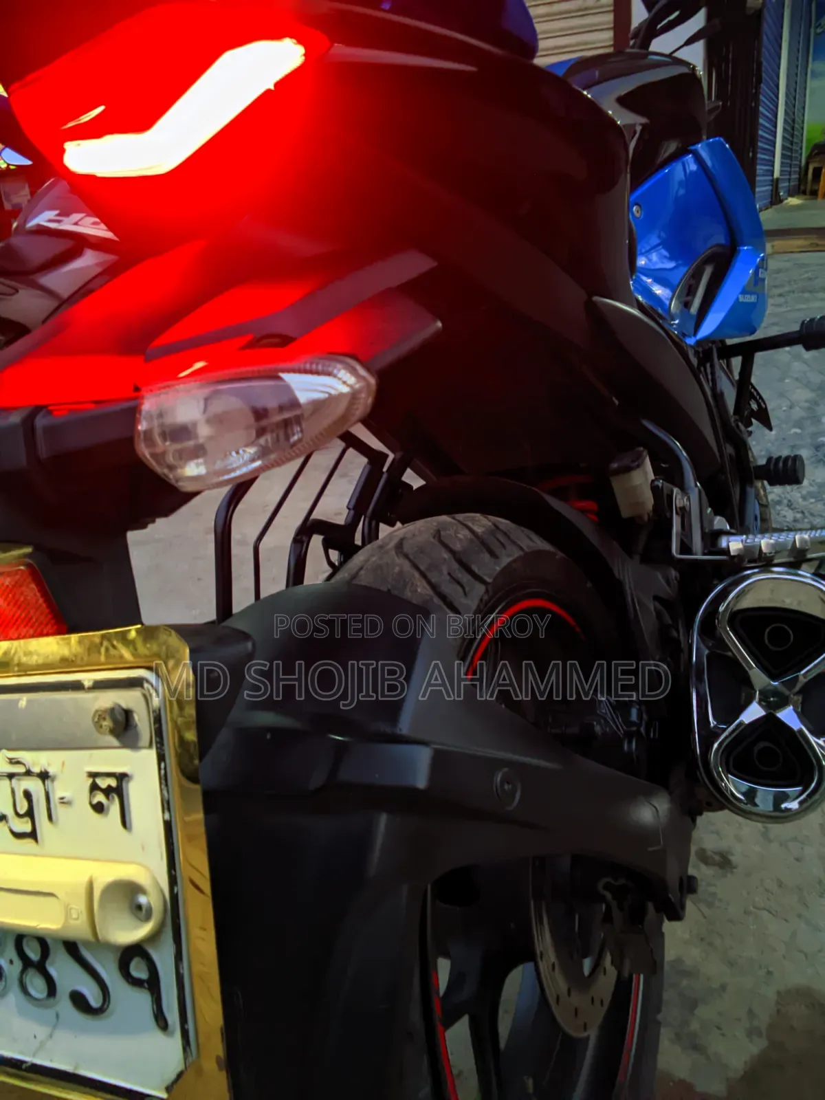New Suzuki Gixxer SF FI 2020 Blue