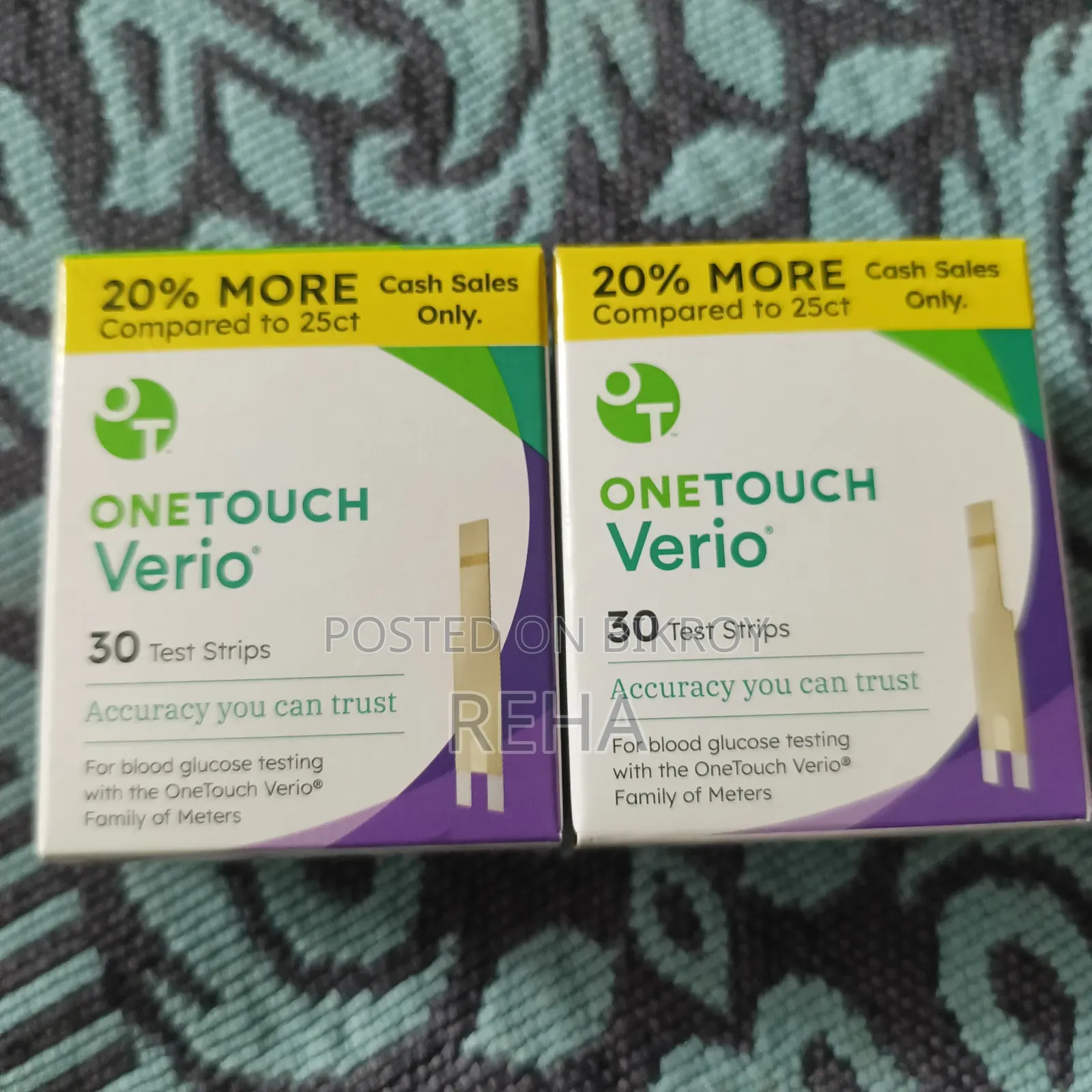 One Touch Strips 30 Strips Uk