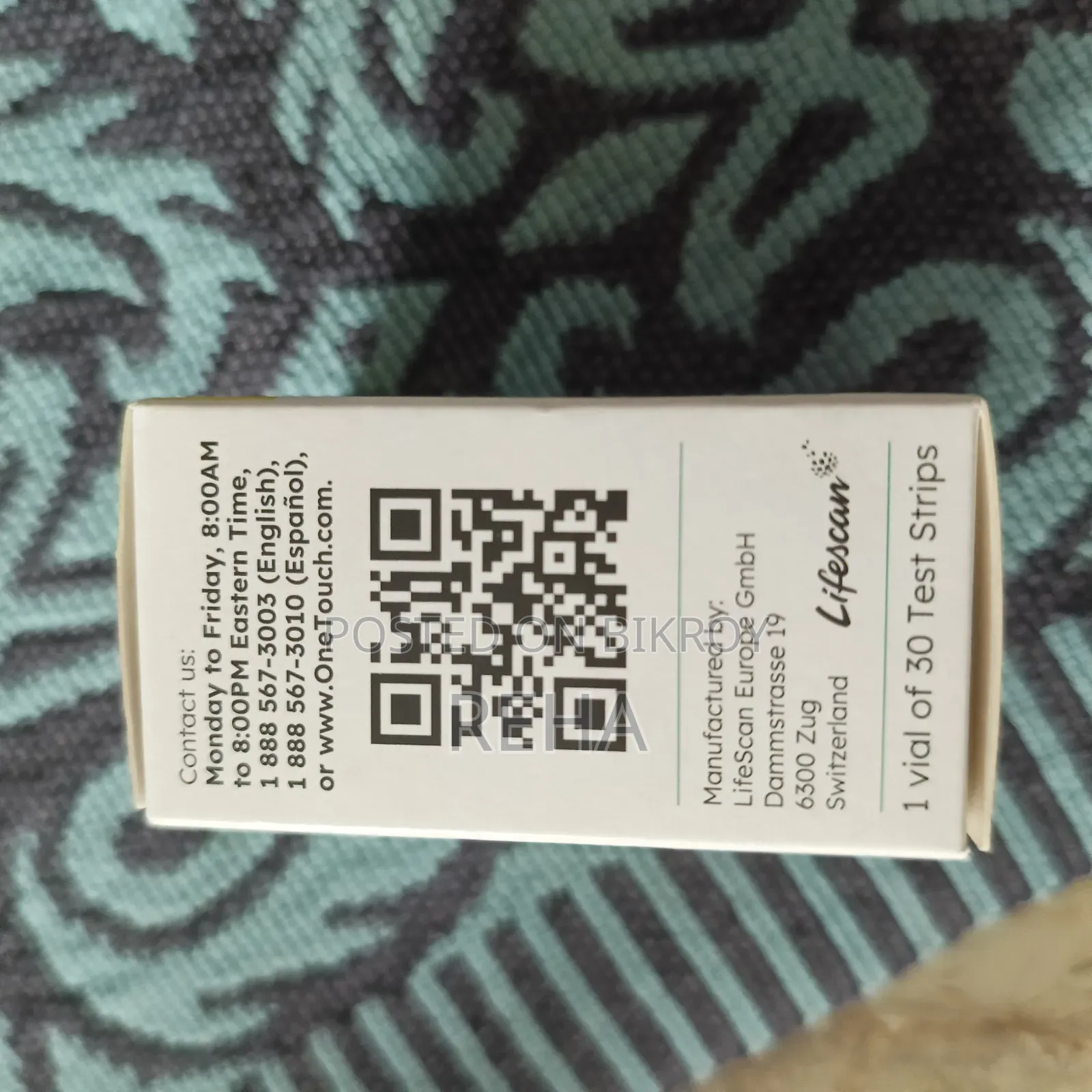 One Touch Strips 30 Strips Uk