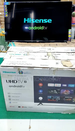 Hisense 43" LED Full Box Used 1 Year No Dent No Pixel