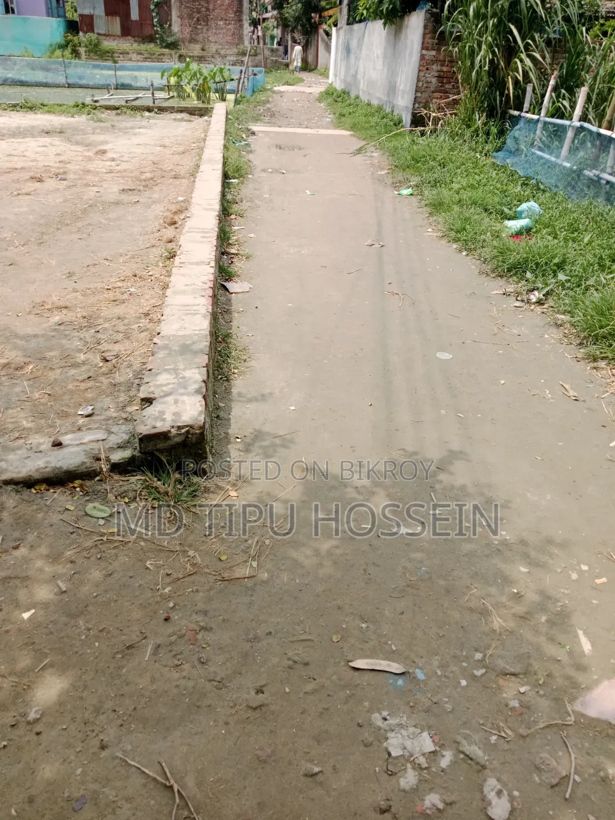 A high land plot for sale