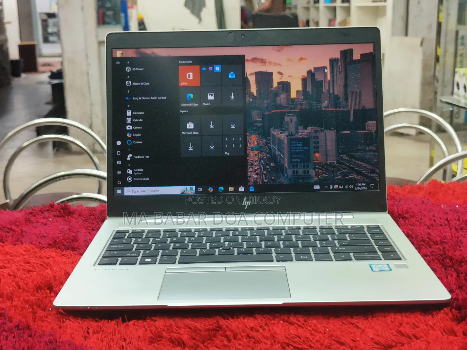 ল্যাপটপ HP EliteBook 840 G6 8GB Intel Core I5 SSD 256GB